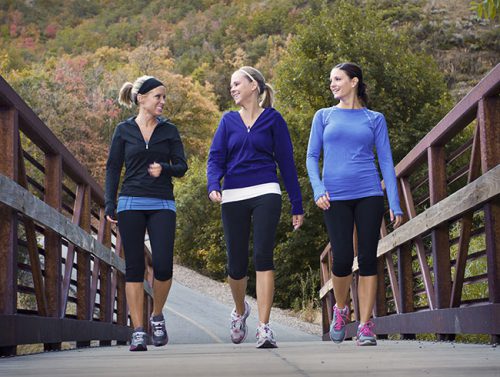 women walking